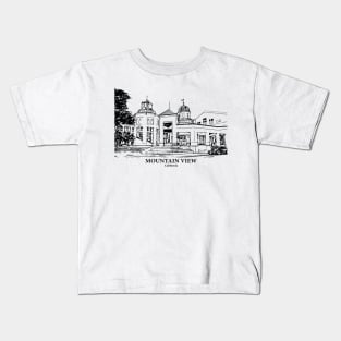 Mountain View - California Kids T-Shirt